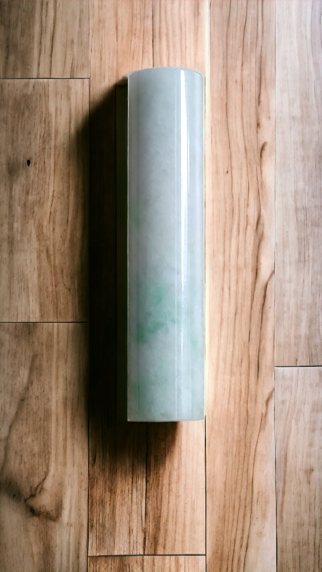 國王圓形漢科緬甸玉墨印章