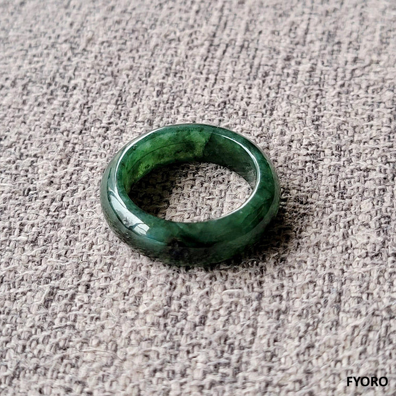 Deep Burmese A Jade Statement Ring