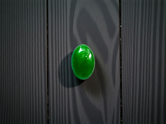Certified MADE IN JAPAN 1.08 cts. Bright Green Burmese A-Jadeite Oval Cabochon Loose Stone LS19