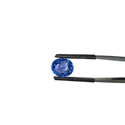 GIA Certified 5.60 cts. No Heat Blue Sapphire (Sri Lankan/Ceylon) Loupe Clean Loose Stone LS25