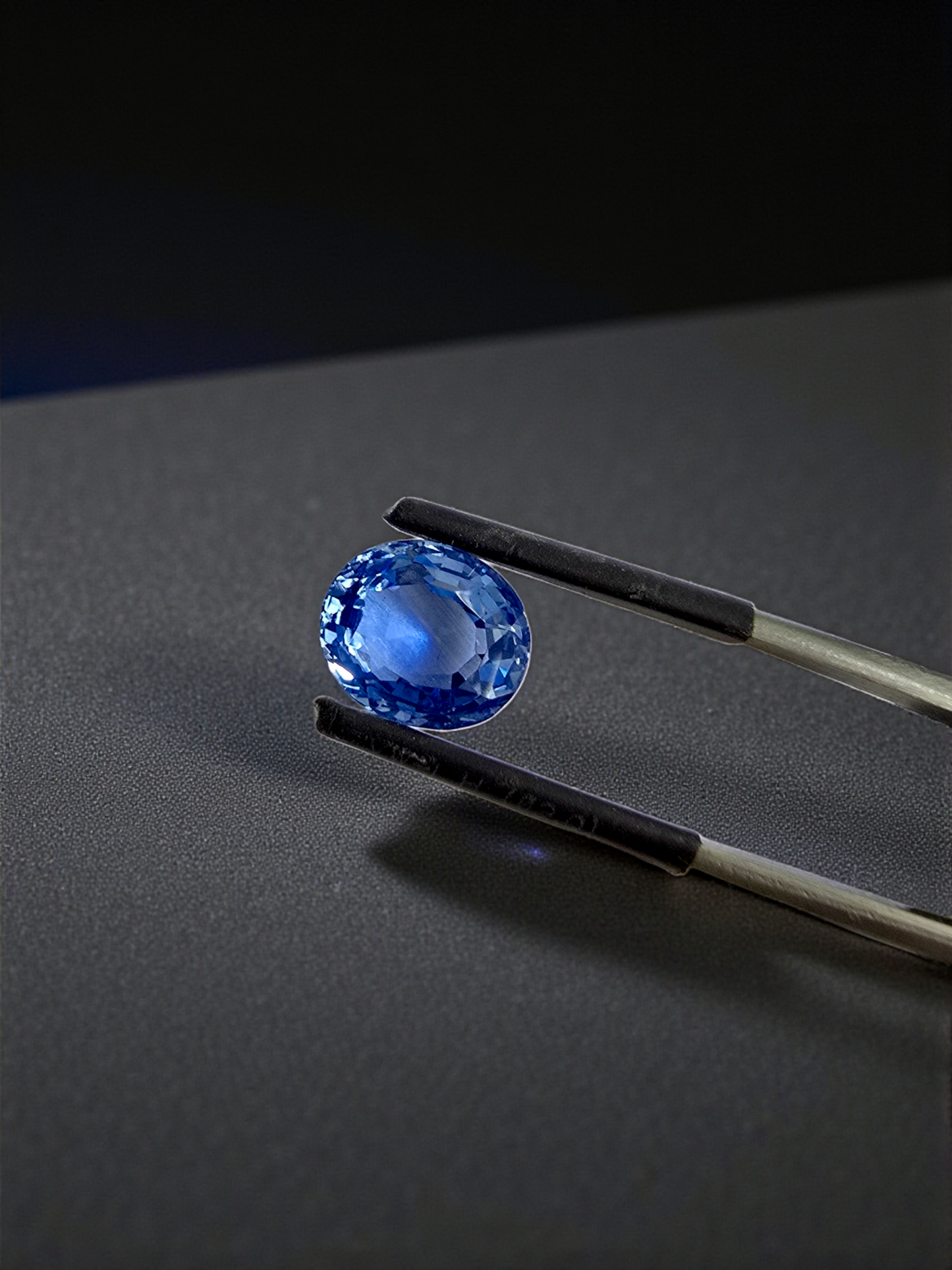 GIA Certified 5.60 cts. No Heat Blue Sapphire (Sri Lankan/Ceylon) Loupe Clean Loose Stone LS25