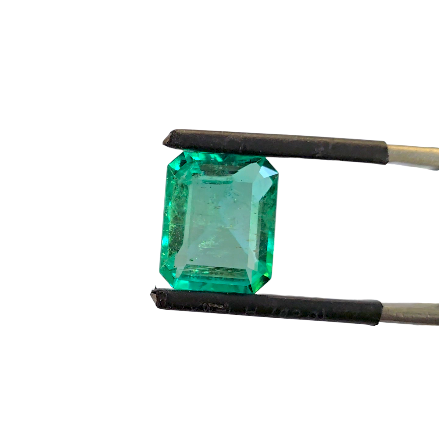 GRS Certified 4.36 cts. Minor Oil Emerald (Columbia) Eye Clean Loose Stone LS26