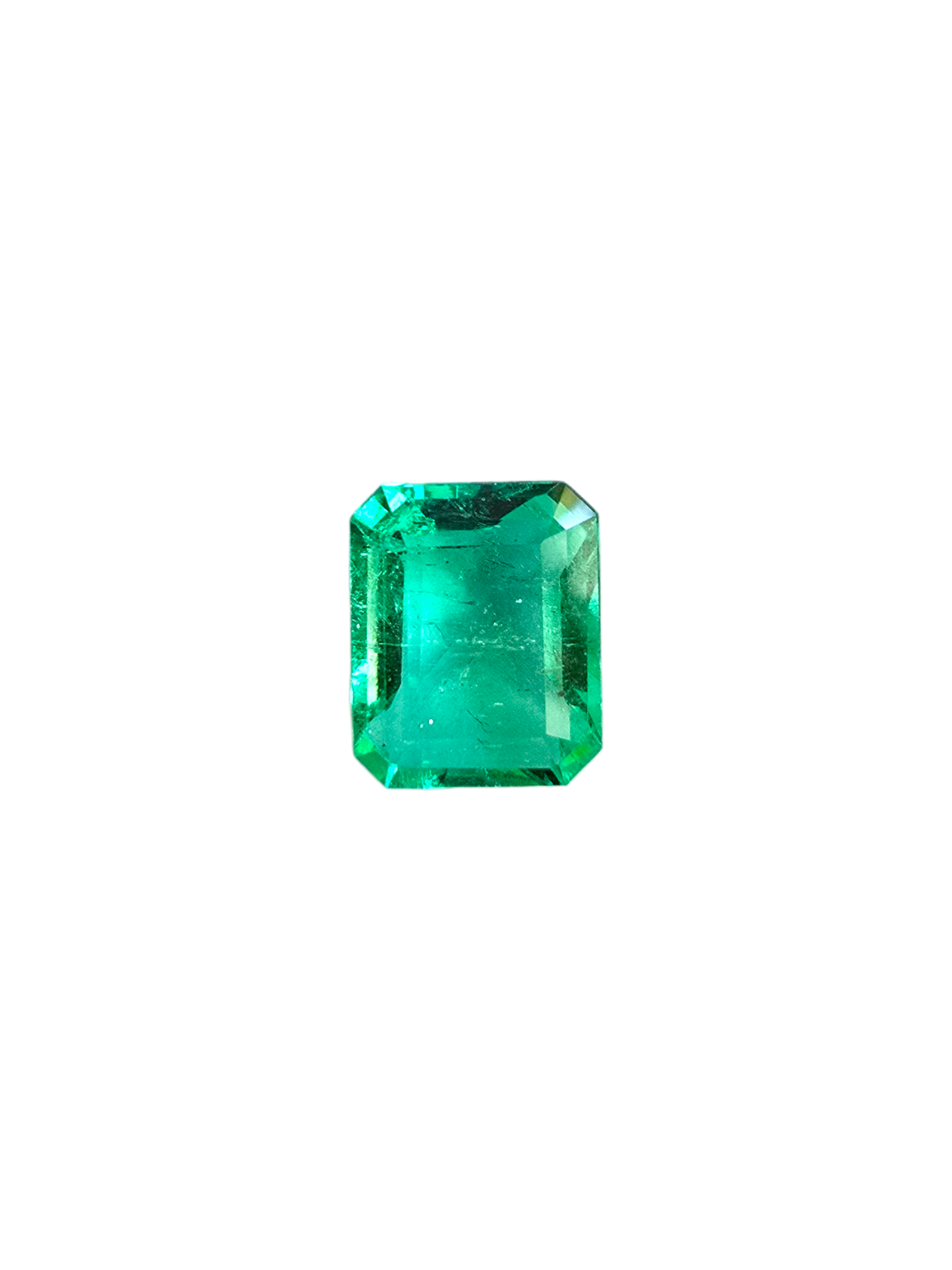 GRS Certified 4.36 cts. Minor Oil Emerald (Columbia) Eye Clean Loose Stone LS26