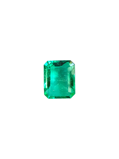 GRS Certified 4.36 cts. Minor Oil Emerald (Columbia) Eye Clean Loose Stone LS26
