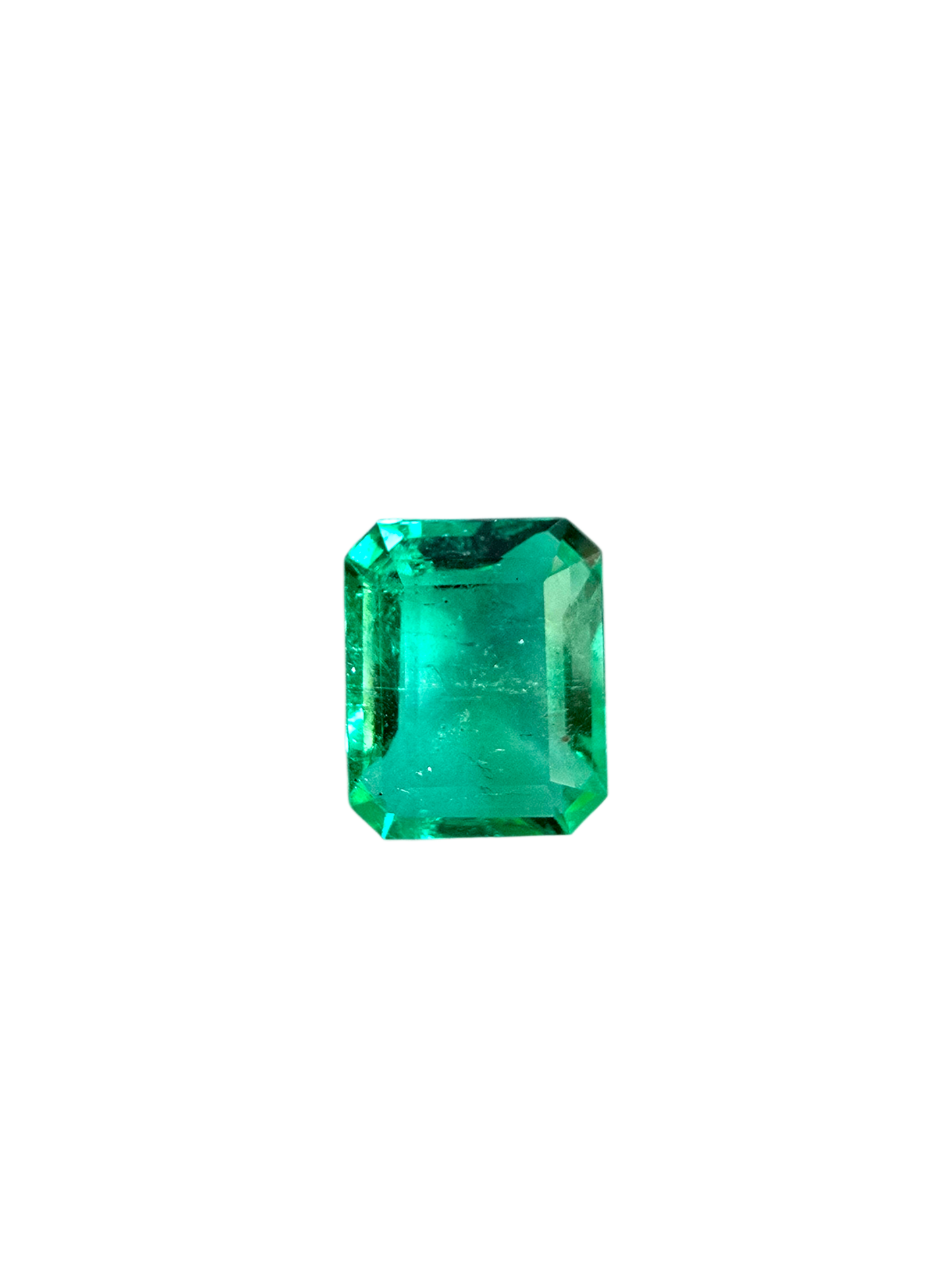GRS Certified 4.36 cts. Minor Oil Emerald (Columbia) Eye Clean Loose Stone LS26