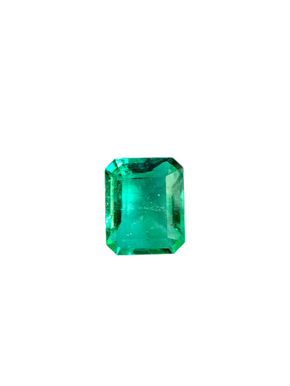 GRS Certified 4.36 cts. Minor Oil Emerald (Columbia) Eye Clean Loose Stone LS26