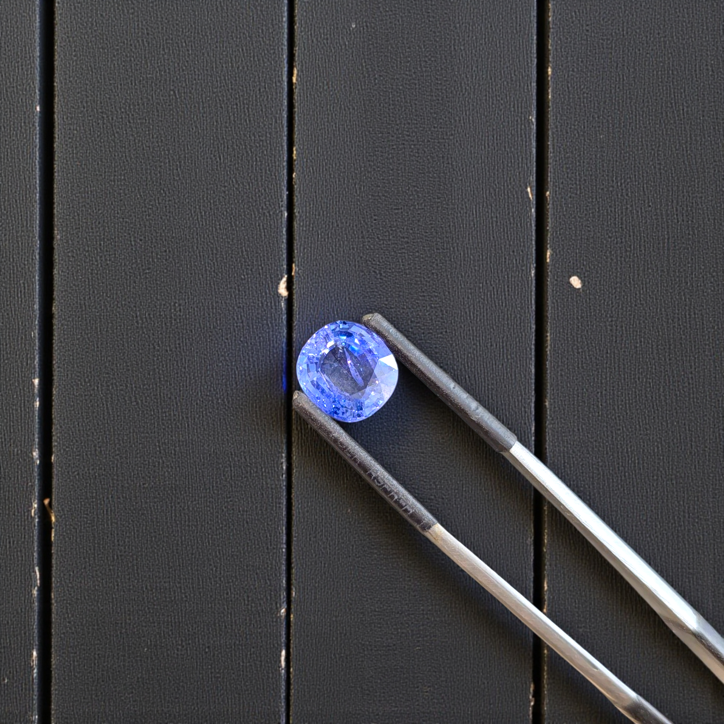 GRS Certified 4.37 cts. Heated Blue Sapphire (Sri Lankan/Ceylon) Eye Clean Loose Stone LS27