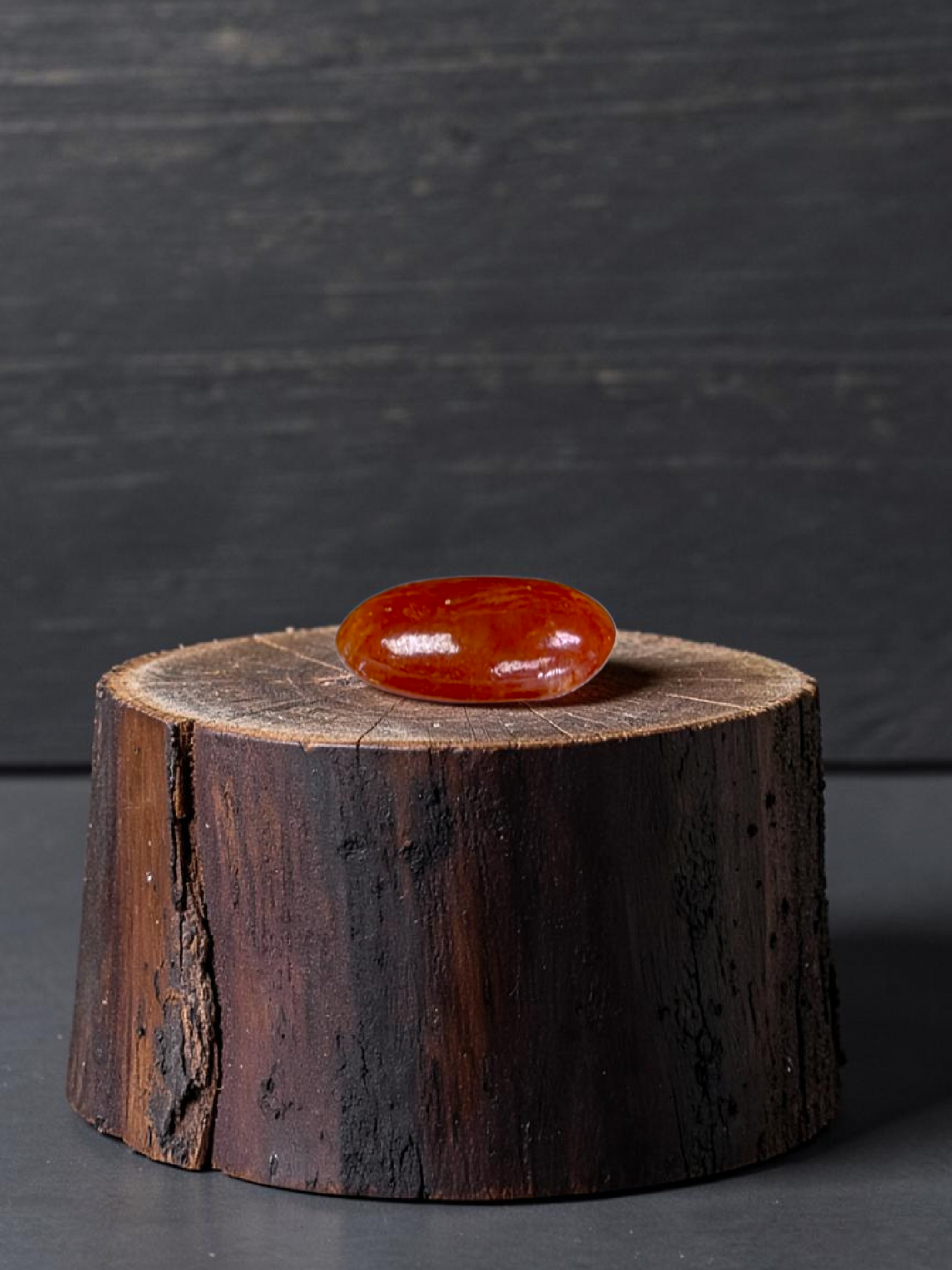 Certified MADE IN JAPAN 3.784 cts. Intense Crimson Red Burmese A-Jadeite Oval Cabochon Loose Stone LS42