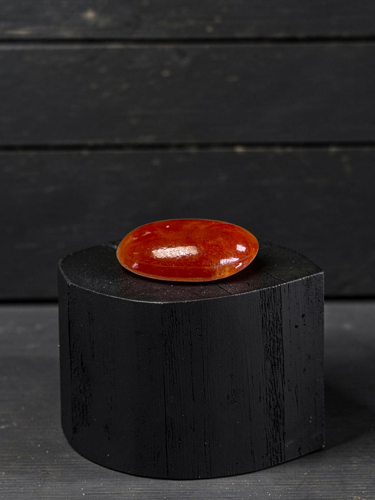 Certified MADE IN JAPAN 3.784 cts. Intense Crimson Red Burmese A-Jadeite Oval Cabochon Loose Stone LS42