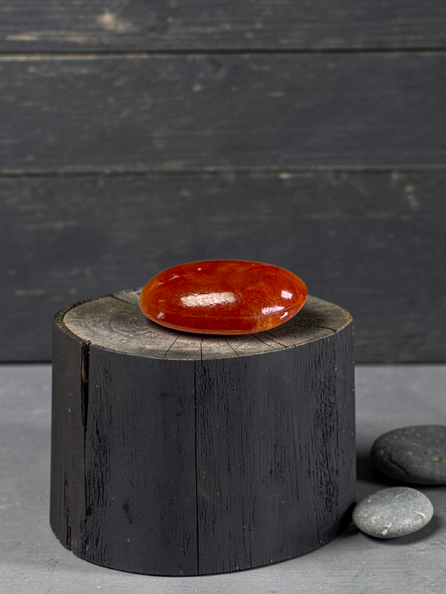 Certified MADE IN JAPAN 3.784 cts. Intense Crimson Red Burmese A-Jadeite Oval Cabochon Loose Stone LS42