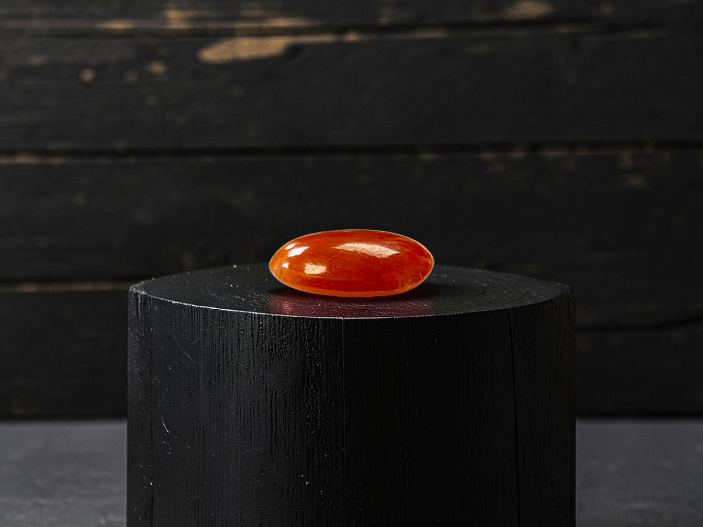 Certified MADE IN JAPAN 3.784 cts. Intense Crimson Red Burmese A-Jadeite Oval Cabochon Loose Stone LS42