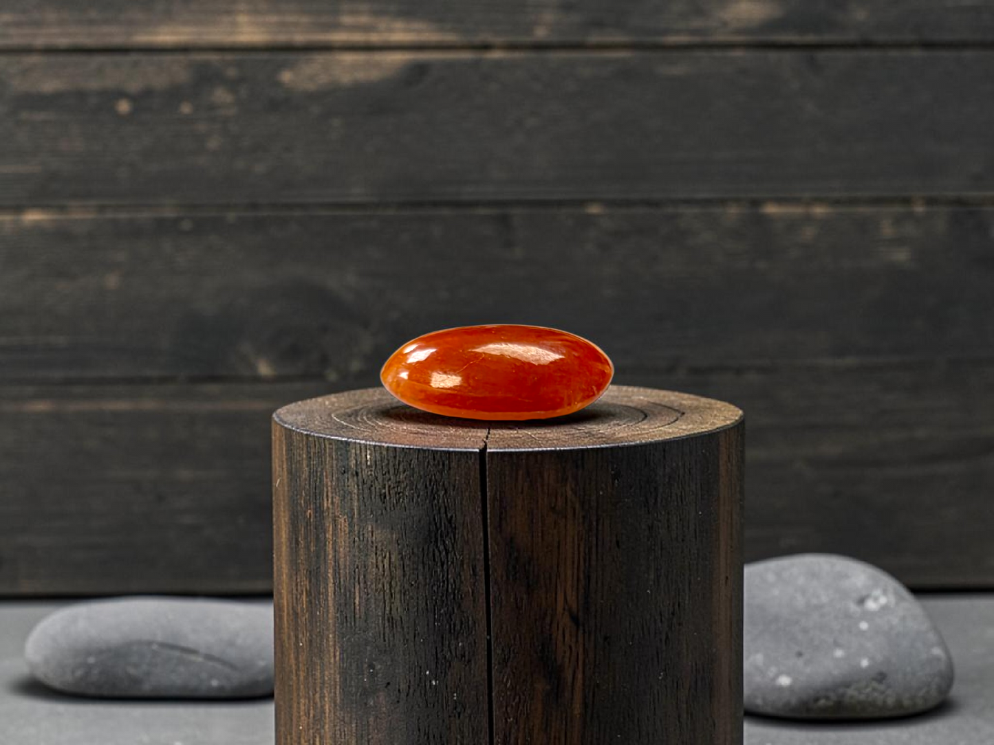 Certified MADE IN JAPAN 3.784 cts. Intense Crimson Red Burmese A-Jadeite Oval Cabochon Loose Stone LS42