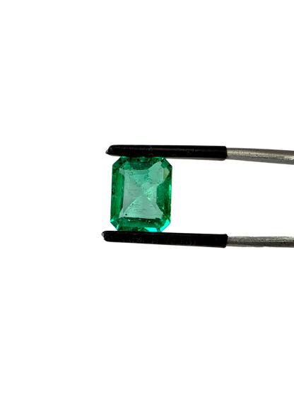 GRS Certified 4.36 cts. Minor Oil Emerald (Columbia) Eye Clean Loose Stone LS26