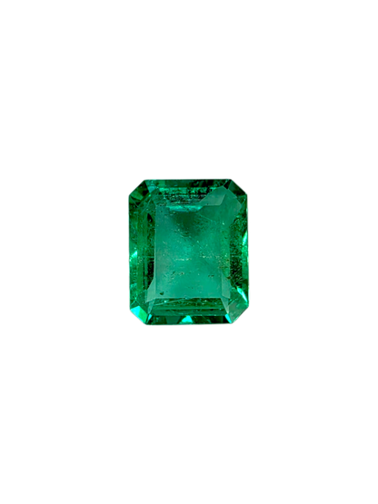 GRS Certified 4.36 cts. Minor Oil Emerald (Columbia) Eye Clean Loose Stone LS26