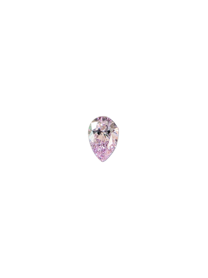 Natural 0.101 cts. Fancy Light Pink VVS2 Pear Shape Diamond Loose Stone - Certified - LS49
