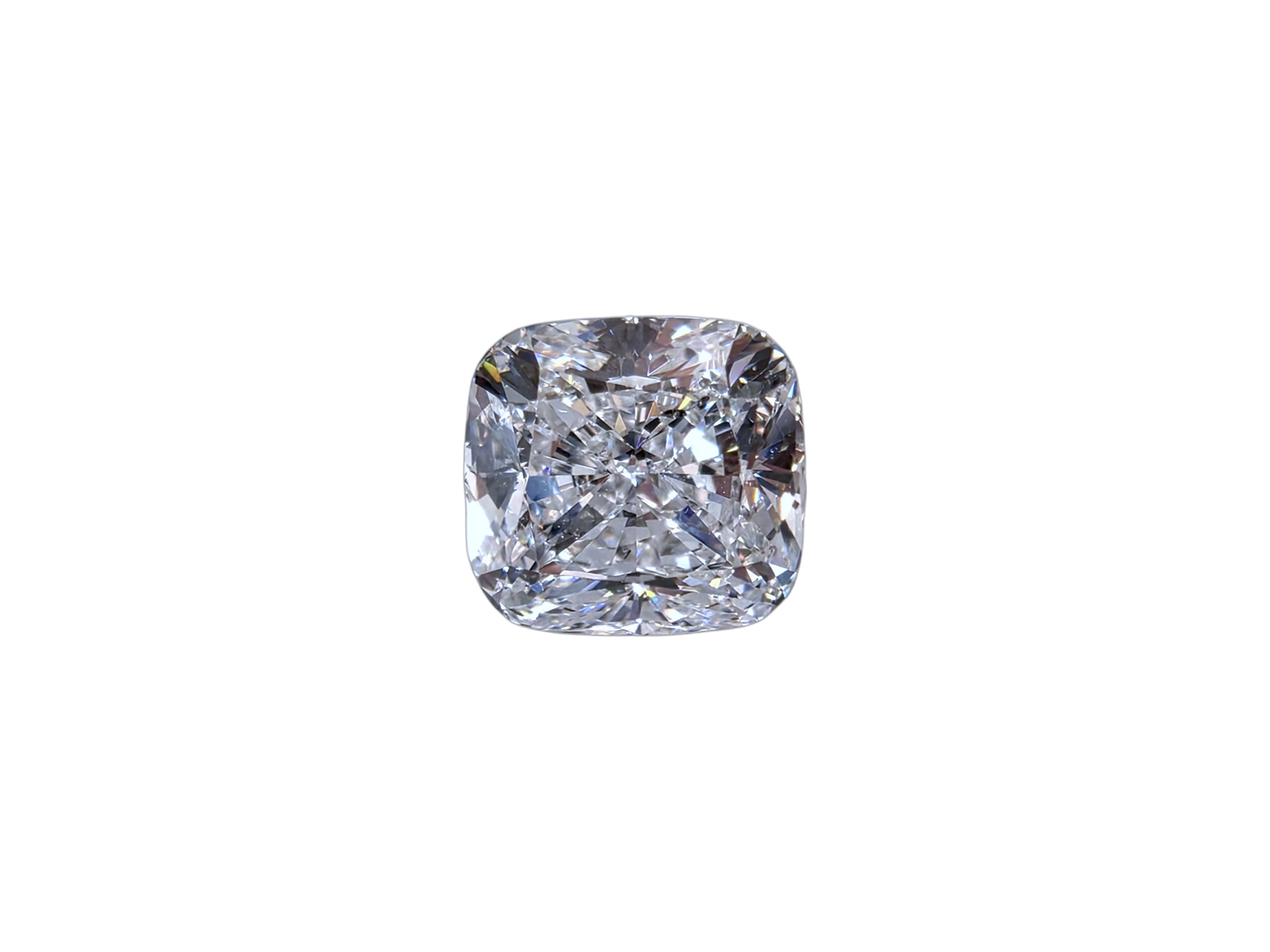 Natural 1.52 cts. D SI2 Ex Ex N Cushion Shaped Diamond Loose Stone - GIA Certified - LS50