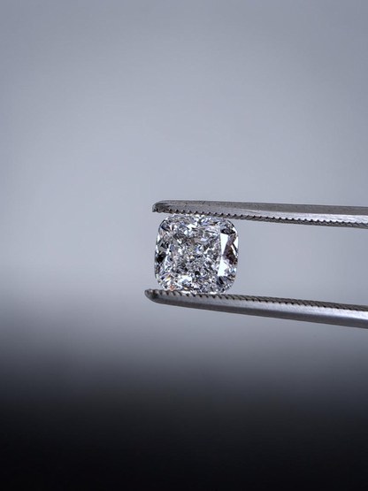 Natural 1.52 cts. D SI2 Ex Ex N Cushion Shaped Diamond Loose Stone - GIA Certified - LS50