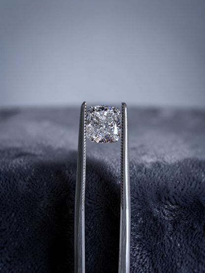 Natural 1.52 cts. D SI2 Ex Ex N Cushion Shaped Diamond Loose Stone - GIA Certified - LS50