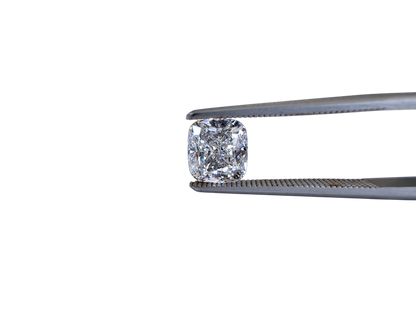 Natural 1.52 cts. D SI2 Ex Ex N Cushion Shaped Diamond Loose Stone - GIA Certified - LS50