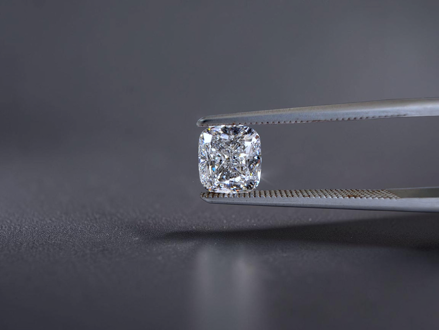 Natural 1.52 cts. D SI2 Ex Ex N Cushion Shaped Diamond Loose Stone - GIA Certified - LS50