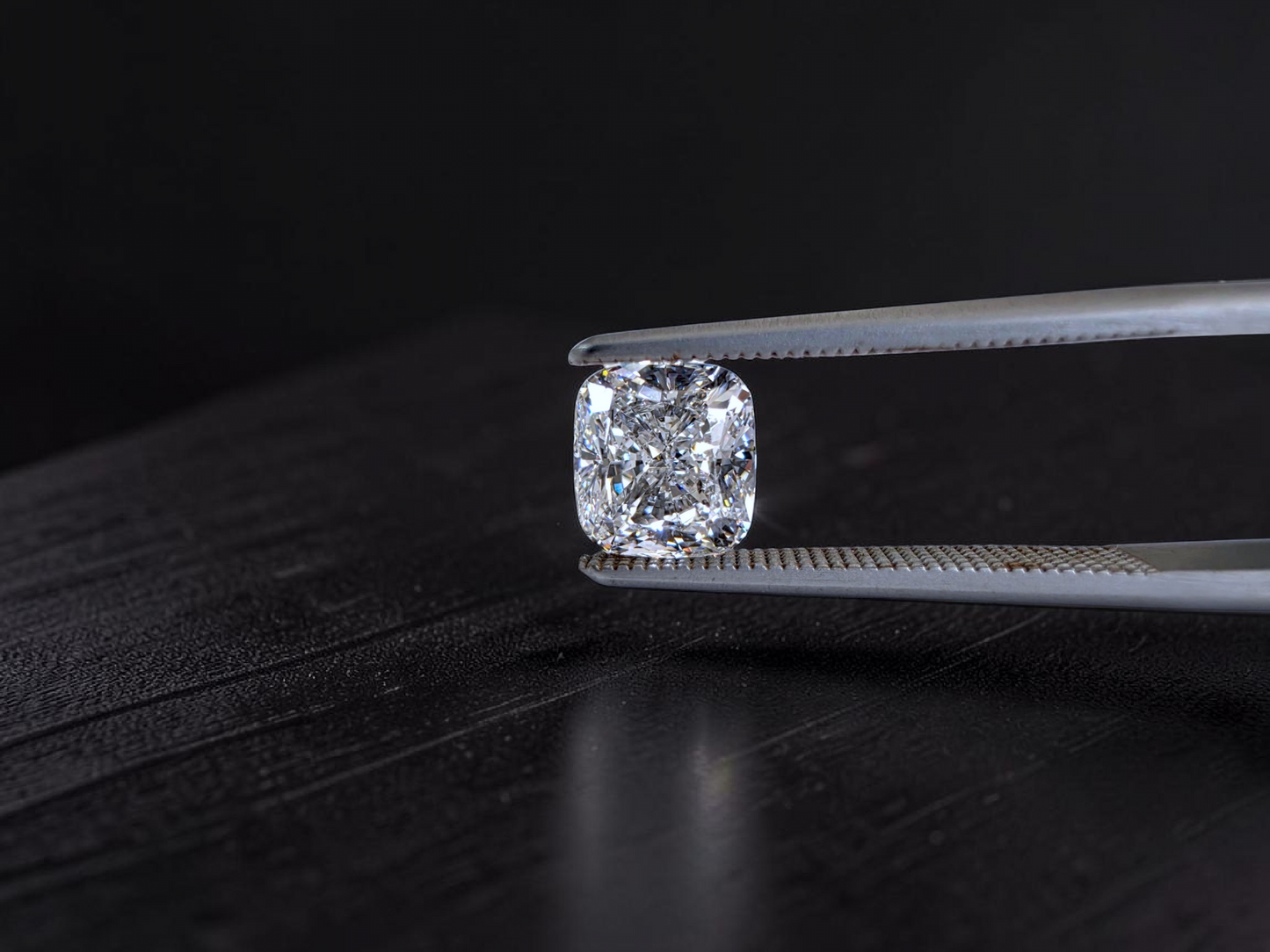 Natural 1.52 cts. D SI2 Ex Ex N Cushion Shaped Diamond Loose Stone - GIA Certified - LS50