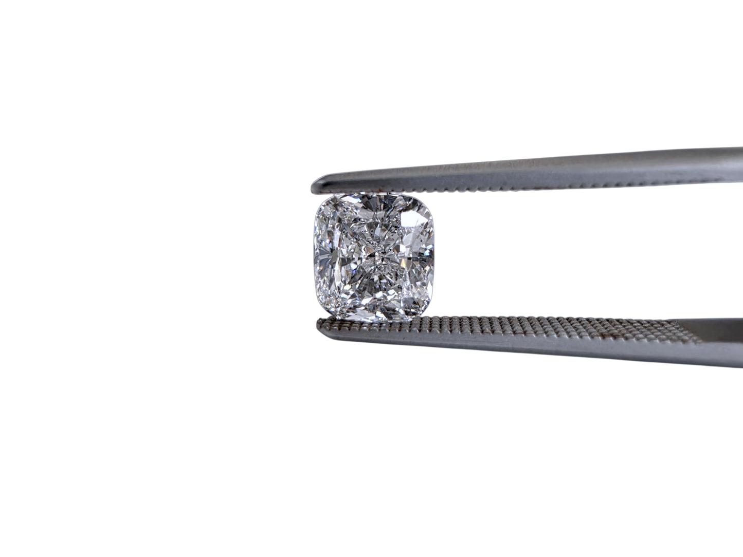Natural 1.52 cts. D SI2 Ex Ex N Cushion Shaped Diamond Loose Stone - GIA Certified - LS50