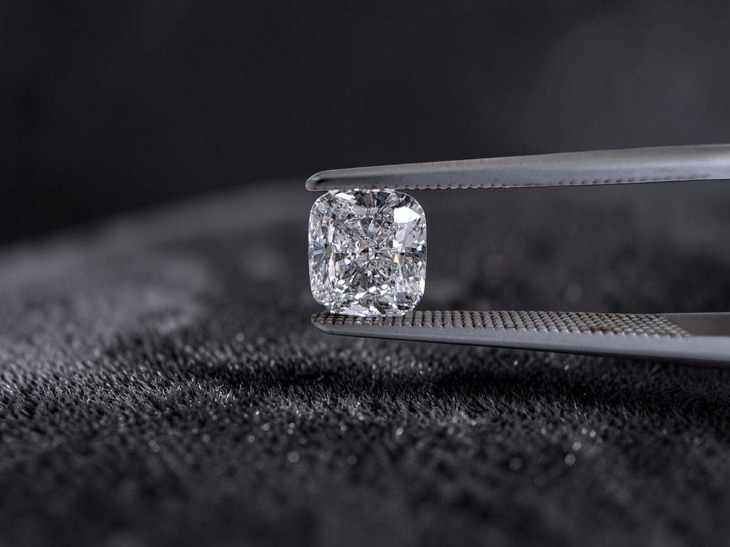 Natural 1.52 cts. D SI2 Ex Ex N Cushion Shaped Diamond Loose Stone - GIA Certified - LS50