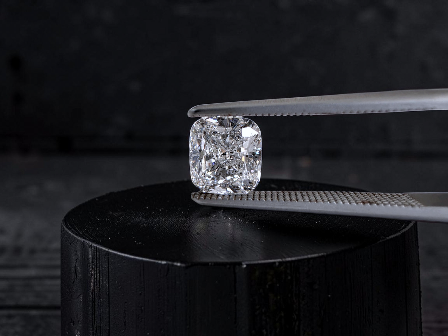 Natural 1.52 cts. D SI2 Ex Ex N Cushion Shaped Diamond Loose Stone - GIA Certified - LS50
