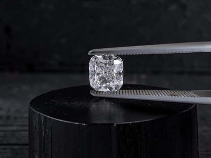 Natural 1.52 cts. D SI2 Ex Ex N Cushion Shaped Diamond Loose Stone - GIA Certified - LS50