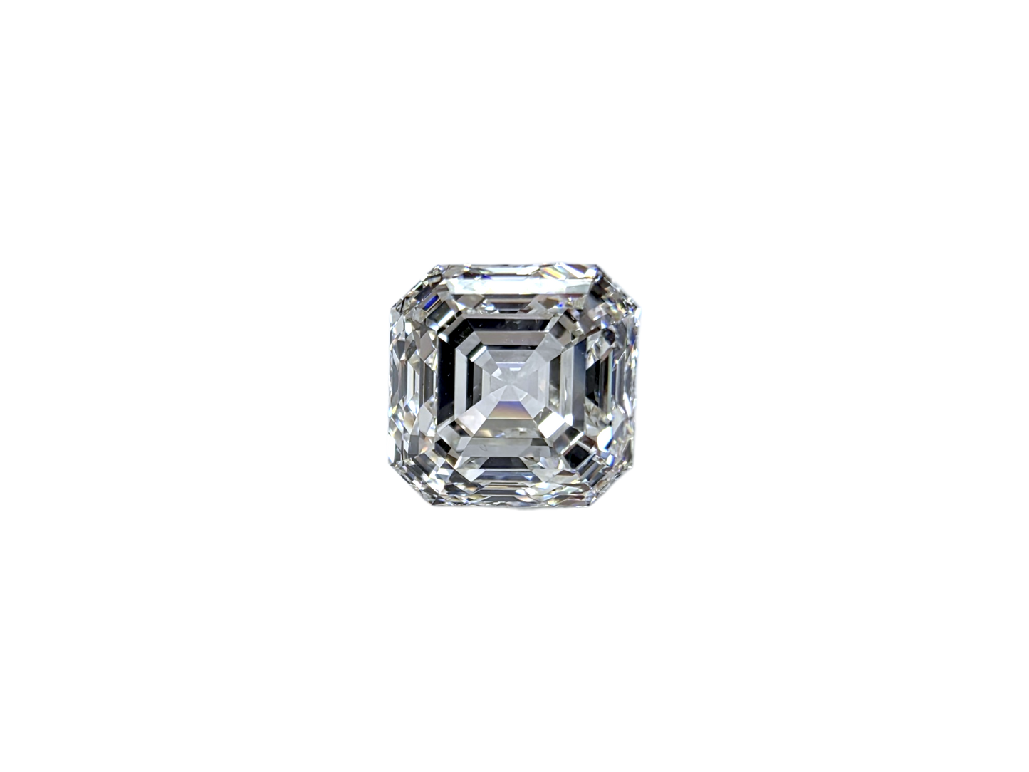 Natural 4.02 cts. I VVS2 Ex Vg N Square Emerald (Asscher) Shaped Diamond Loose Stone - GIA Certified - LS51