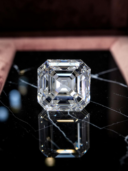 Natural 4.02 cts. I VVS2 Ex Vg N Square Emerald (Asscher) Shaped Diamond Loose Stone - GIA Certified - LS51