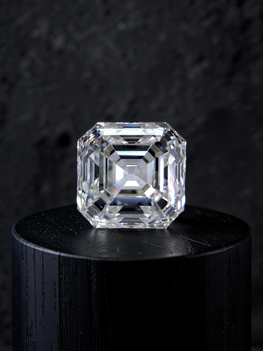 Natural 4.02 cts. I VVS2 Ex Vg N Square Emerald (Asscher) Shaped Diamond Loose Stone - GIA Certified - LS51