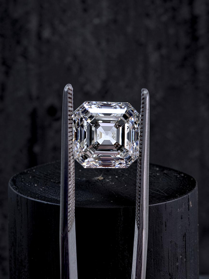 Natural 4.02 cts. I VVS2 Ex Vg N Square Emerald (Asscher) Shaped Diamond Loose Stone - GIA Certified - LS51