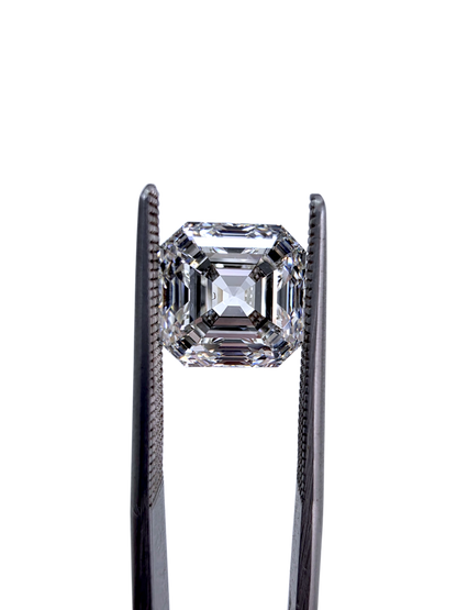 Natural 4.02 cts. I VVS2 Ex Vg N Square Emerald (Asscher) Shaped Diamond Loose Stone - GIA Certified - LS51