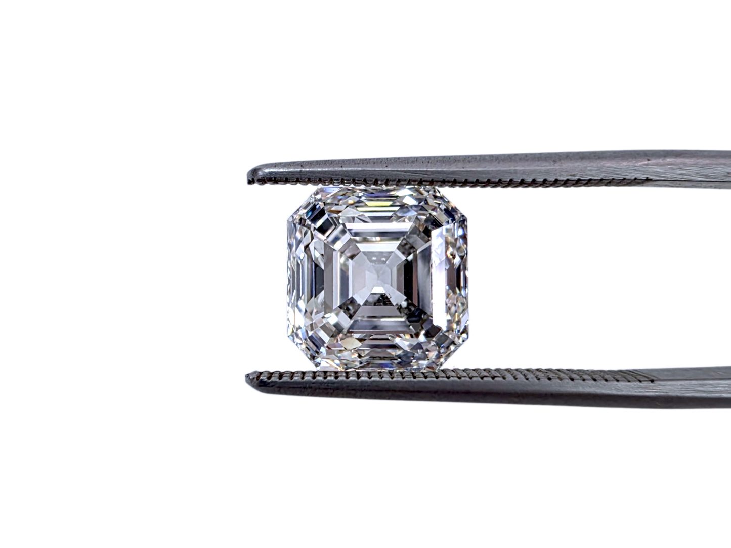 Natural 4.02 cts. I VVS2 Ex Vg N Square Emerald (Asscher) Shaped Diamond Loose Stone - GIA Certified - LS51