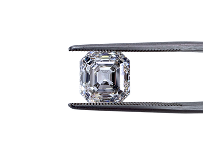 Natural 4.02 cts. I VVS2 Ex Vg N Square Emerald (Asscher) Shaped Diamond Loose Stone - GIA Certified - LS51