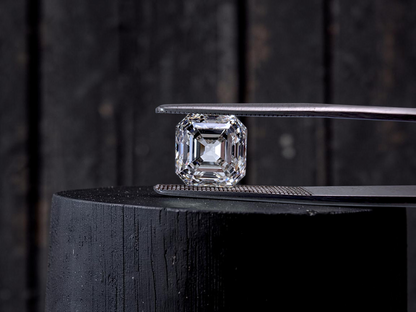Natural 4.02 cts. I VVS2 Ex Vg N Square Emerald (Asscher) Shaped Diamond Loose Stone - GIA Certified - LS51