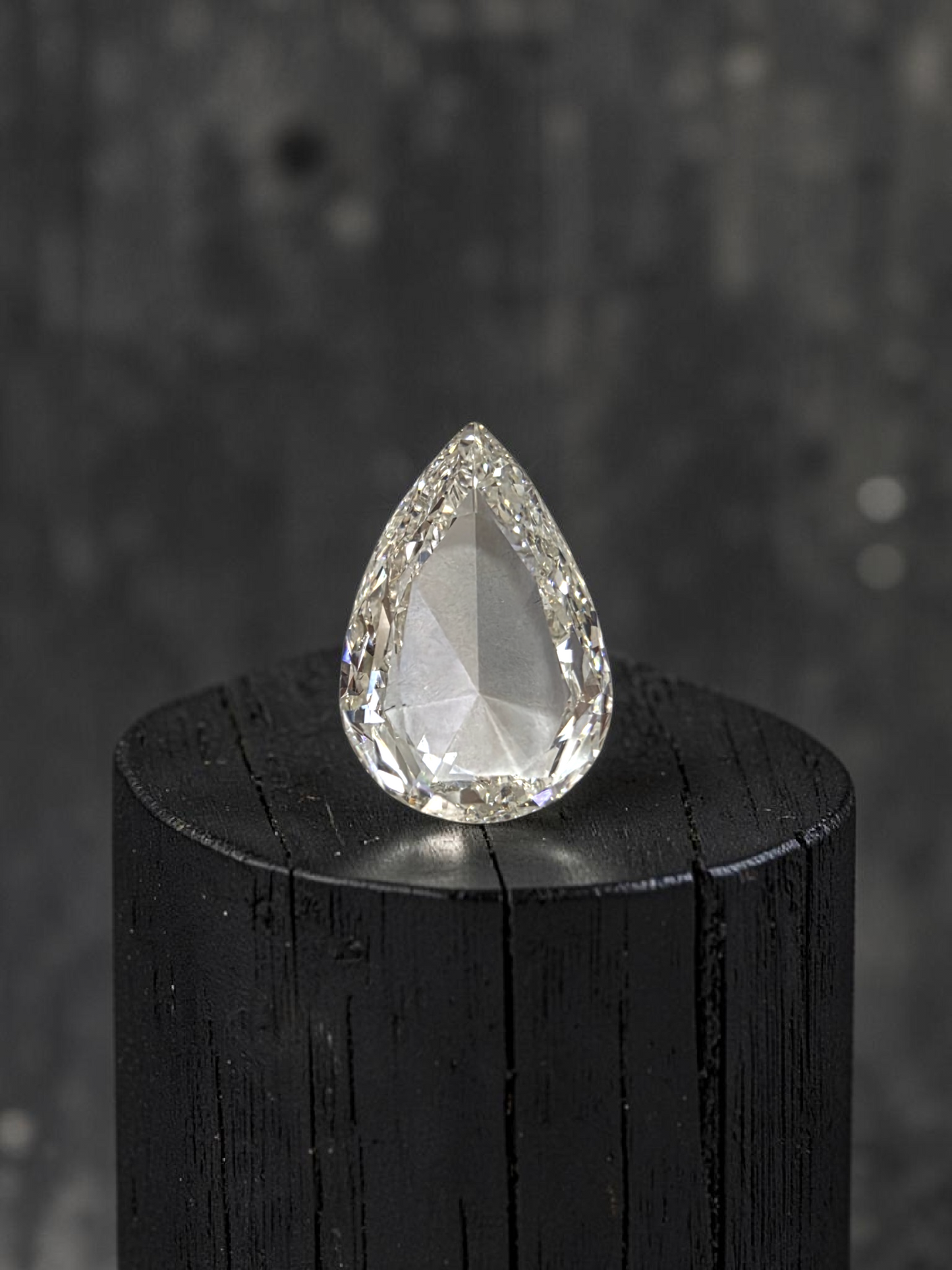Natural 5.03 cts. J SI1 Gd Fr St. Pear (Rose Cut) Shaped Diamond Loose Stone - GIA Certified - LS52