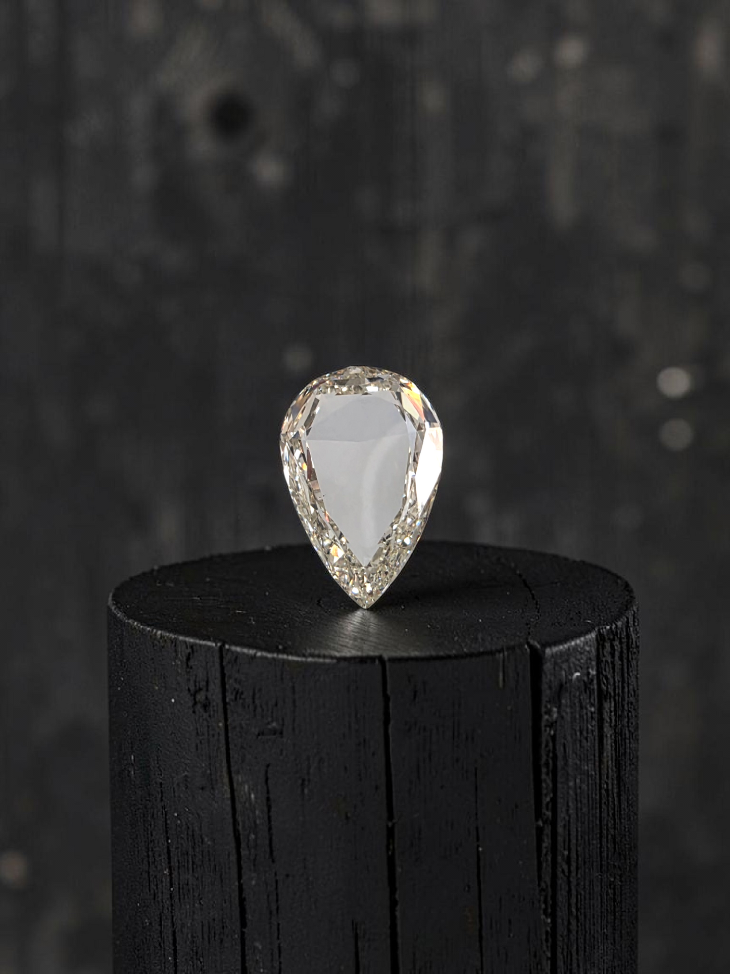 Natural 5.03 cts. J SI1 Gd Fr St. Pear (Rose Cut) Shaped Diamond Loose Stone - GIA Certified - LS52