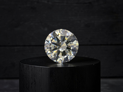 Natural 3.01 cts. L IF Ex Ex Ex N Round Brilliant Diamond Loose Stone - GIA Certified - LS53