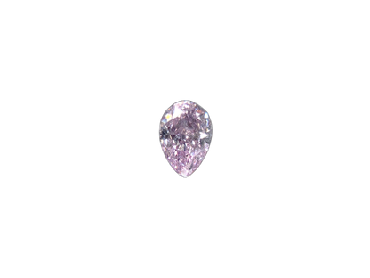 Natural 0.28 cts. Fancy Pink-Purple I1 Vg Gd N Pear Shape Diamond Loose Stone - GIA Certified - LS54