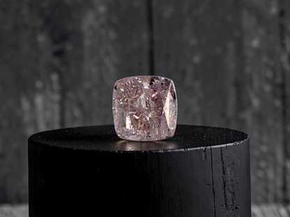 Natural 1.02 cts. Fancy Brownish Pink Cushion Modified Brilliant Diamond Loose Stone - GIA Certified - LS58