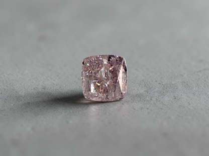 Natural 1.02 cts. Fancy Brownish Pink Cushion Modified Brilliant Diamond Loose Stone - GIA Certified - LS58