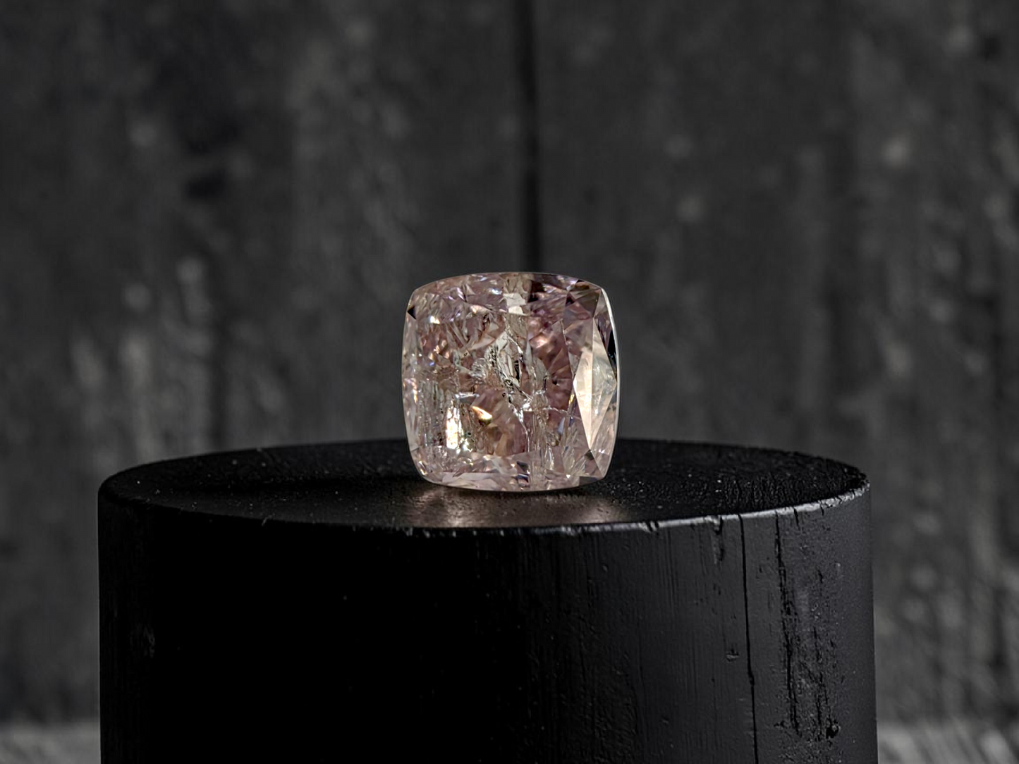 Natural 1.02 cts. Fancy Brownish Pink Cushion Modified Brilliant Diamond Loose Stone - GIA Certified - LS58