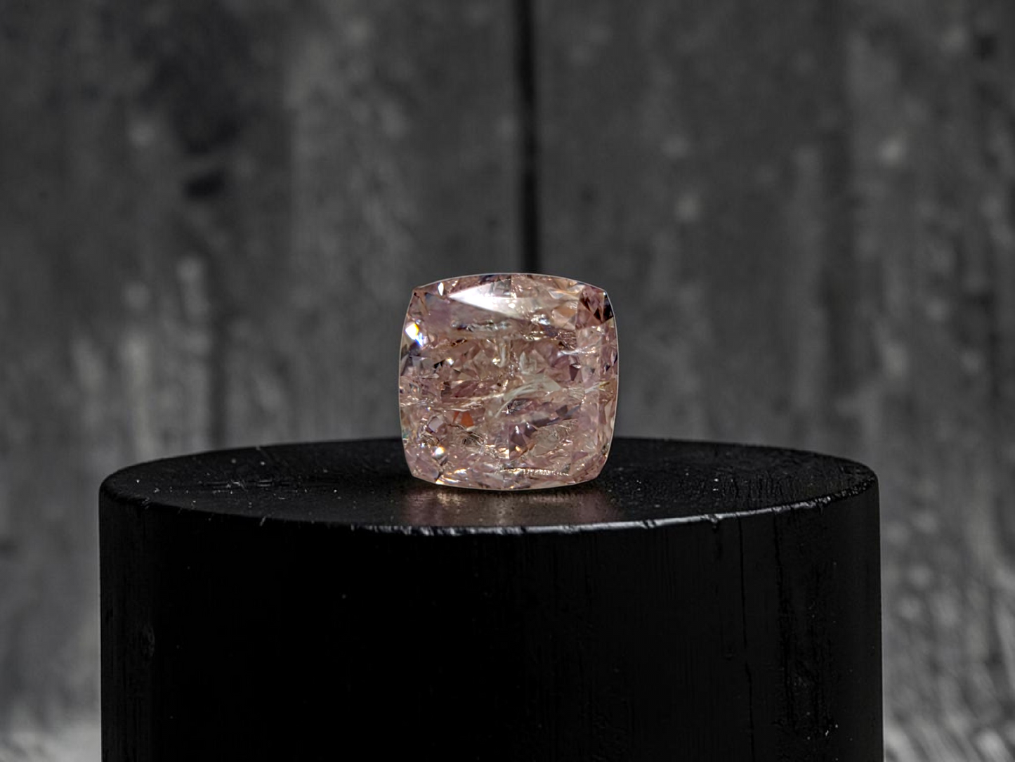 Natural 1.02 cts. Fancy Brownish Pink Cushion Modified Brilliant Diamond Loose Stone - GIA Certified - LS58