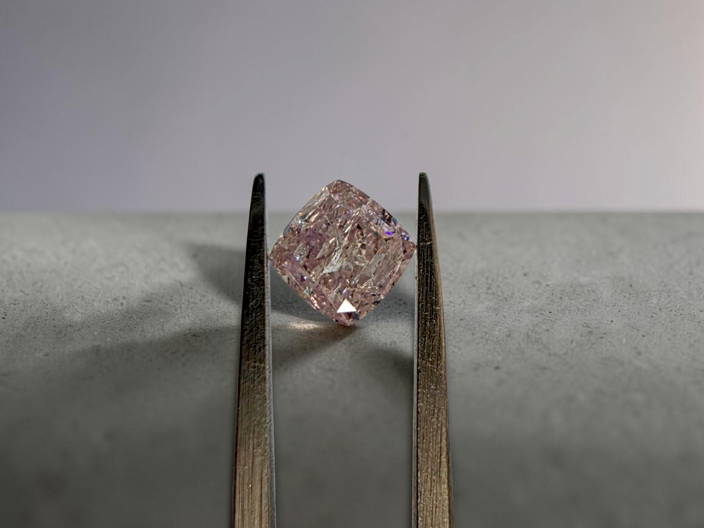 Natural 1.02 cts. Fancy Brownish Pink Cushion Modified Brilliant Diamond Loose Stone - GIA Certified - LS58