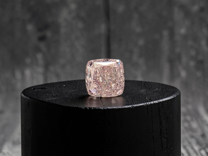 Natural 1.02 cts. Fancy Brownish Pink Cushion Modified Brilliant Diamond Loose Stone - GIA Certified - LS58