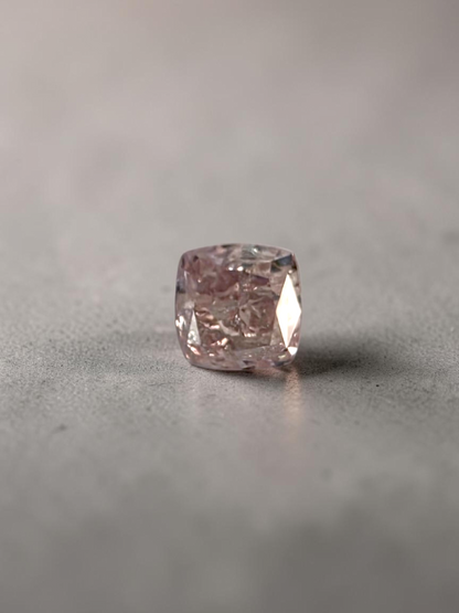 Natural 1.02 cts. Fancy Brownish Pink Cushion Modified Brilliant Diamond Loose Stone - GIA Certified - LS58