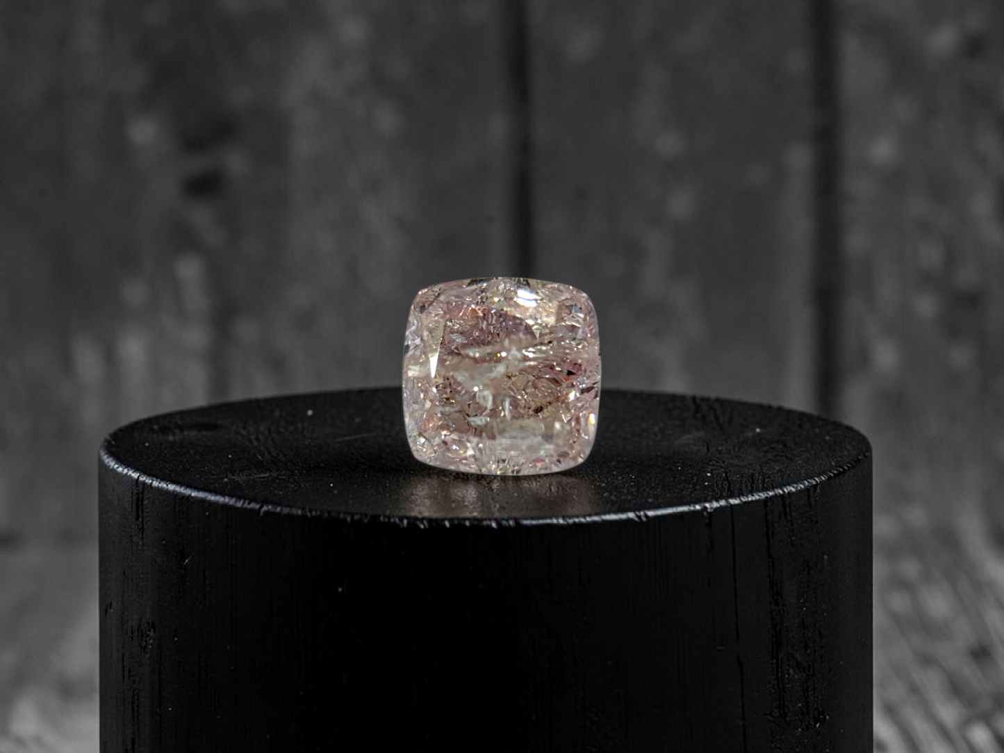 Natural 1.02 cts. Fancy Brownish Pink Cushion Modified Brilliant Diamond Loose Stone - GIA Certified - LS58