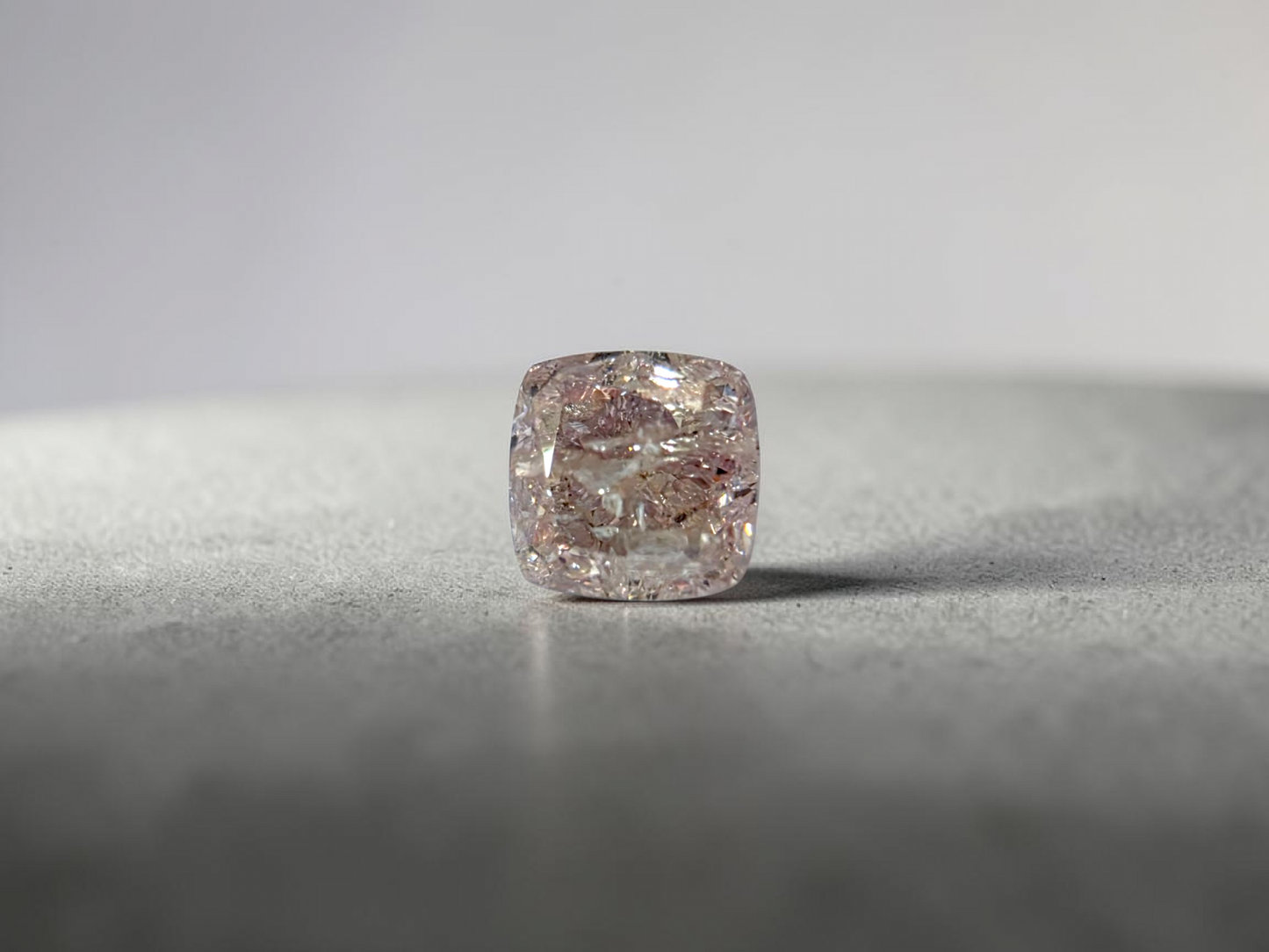 Natural 1.02 cts. Fancy Brownish Pink Cushion Modified Brilliant Diamond Loose Stone - GIA Certified - LS58